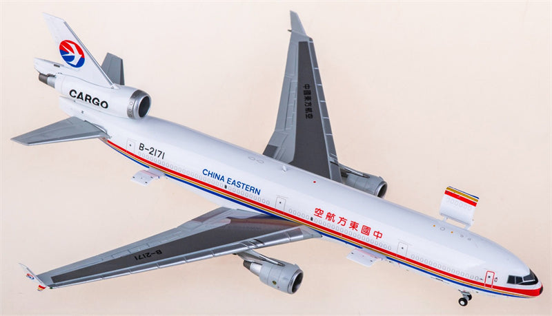 HX Models 1:400 China Eastern Cargo Airlines McDonnell Douglas MD-11F B-2171 Interactive Series Model