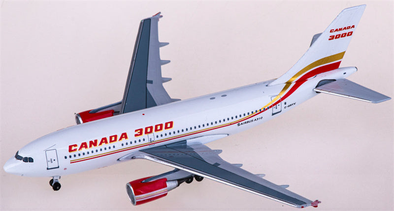 AeroClassics Canada 3000 Airlines Airbus A310 C-GRYV 1:400 Diecast Model view 1