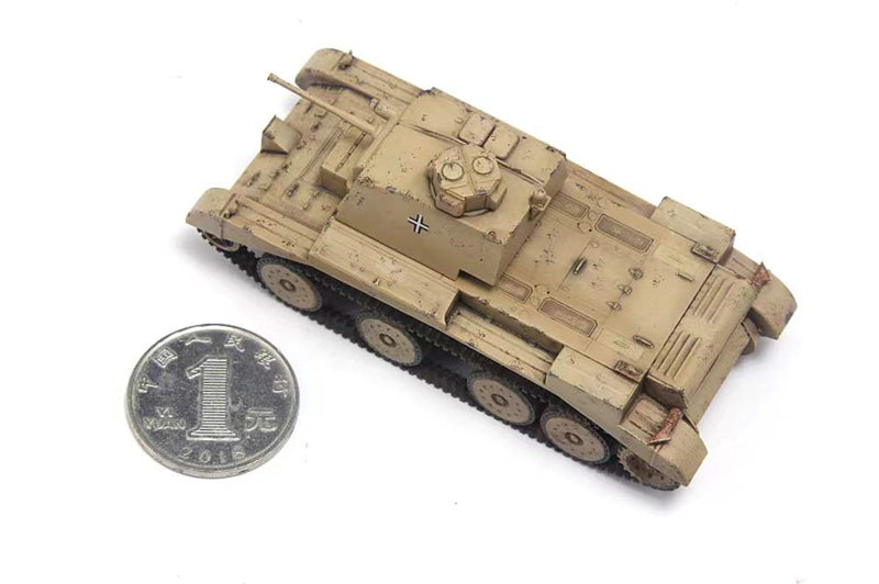 S-MODEL German captured version A13 cruising tank 1:72 Tank Pre-built Model