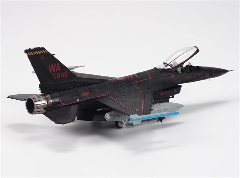 Calibre Wings F-16C Block 42 64th Aggressor Sqn Wraith 89-2048 1:72 Airplane Pre-built Model