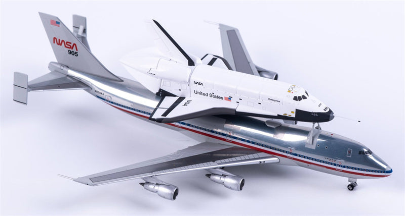 Patriot NASA Boeing 747-100 N905NA OV-101 1:400 Diecast Model view 4