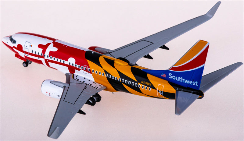 NG models Southwest Airlines Boeing 737-700 N214WN 1:400 Diecast Model view 2