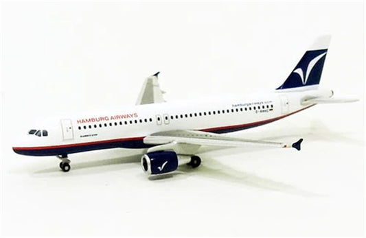 Herpa Hamburg Airways Airbus A320 D-AHHC 1:500 Diecast Model view 1