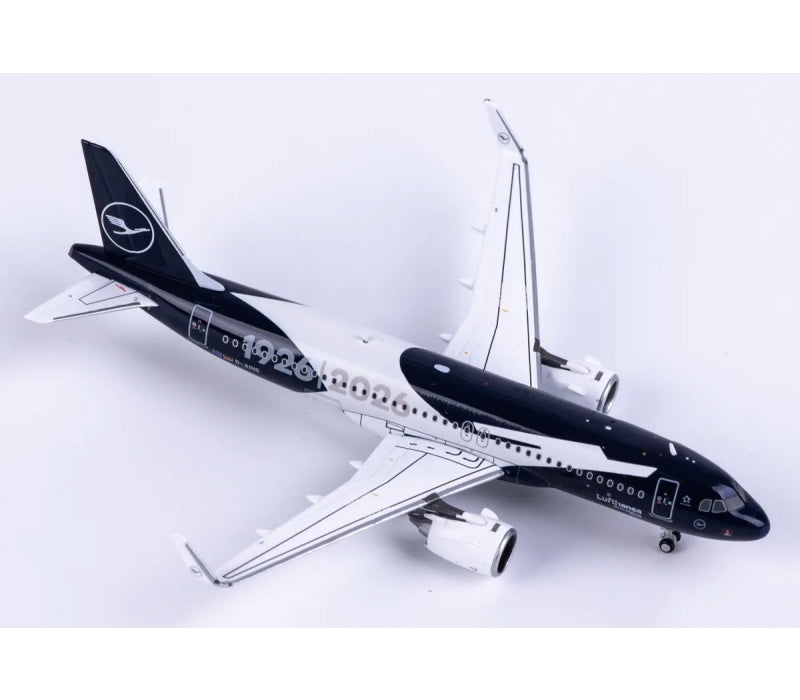 HX Models 1:400 Lufthansa Airbus A320neo D-AING 100 Years DIECAST Model