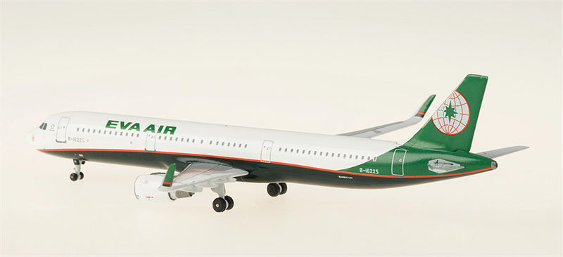 AeroClassics Eva Air Airbus A321 B-16225 1:400 Diecast Model view 3