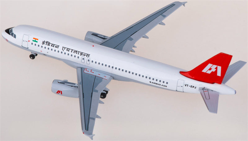 AeroClassics Indian Airlines Airbus A320 VT-EPJ 1:400 Diecast Model view 3