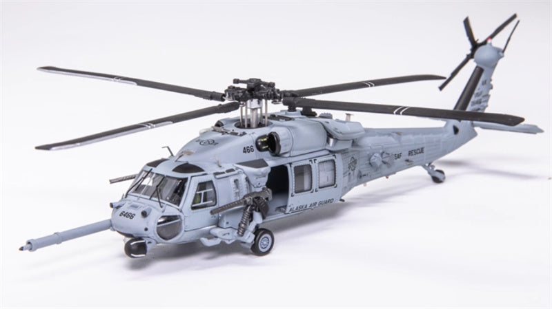 S14 HH-60G PAVE HAWK helicopter US Air Force 210th Rescue Squadron Alaska Air National Guard 91-26466 1:100 Aircraft Pre-built Model