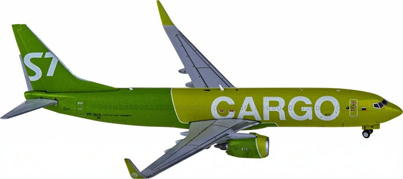 Geminijets S7 Airlines Boeing 737-800BCF VP-BEN 1:400 Diecast Model view 3