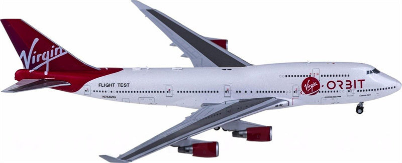 JC Wings Virgin Orbit Boeing 747-400 N744VG 1:400 Diecast Model view 1