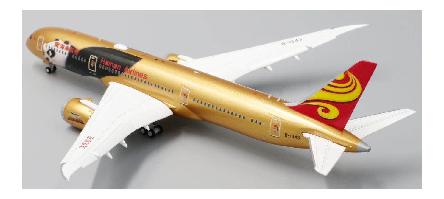 JC Wings 1:400 Hainan Airlines Boeing 787-9 B-1343 Flaps down DIECAST Model