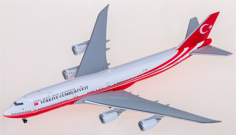 Herpa Turkey Government Boeing 747-8 BBJ TC-TRK 1:500 Aircraft Pre-built  Airliner Model Display