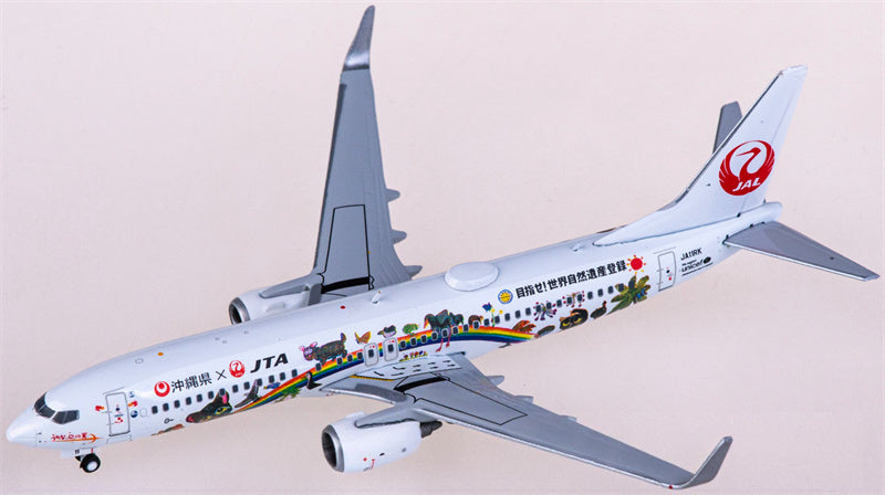 JC Wings Japan Transocean Air Boeing 737-800 JA11RK 1:400 Diecast Model view 3