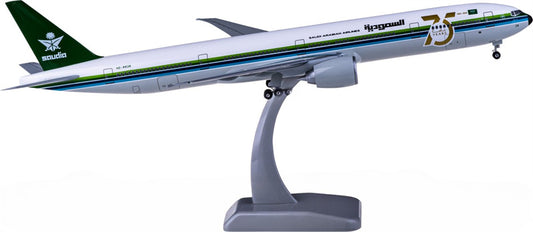 Hogan Saudia Boeing 777-300ER HZ-AK28 75 years 1:200 ABS Model view 1
