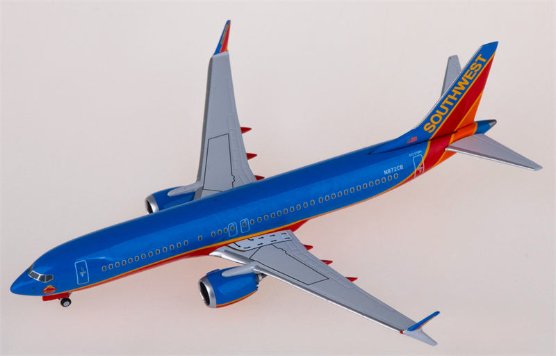 NG Models Southwest Airlines Boeing 737 MAX 8 N872CB 1:400 Diecast Model view 1