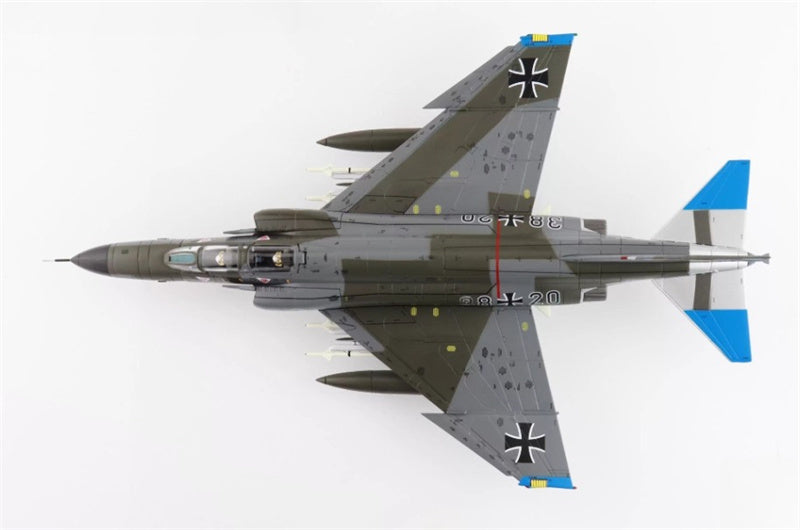 HOBBY MASTER F-4F Phantom II 38+20 JG 74 Molders 1982 1:72 Airplane Pre-built Model