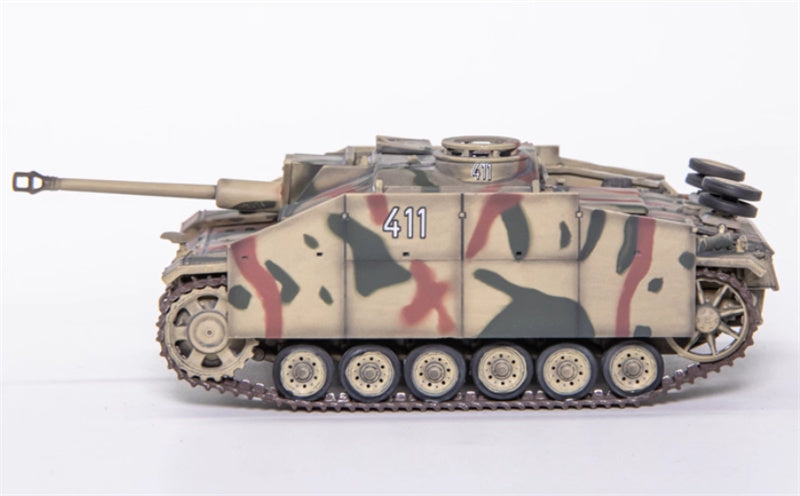 Dragon StuG.III Ausf.G Early Production w/Schurzen 115th Armored Battalion Italy 1943 1:72 Tank Pre-built Model