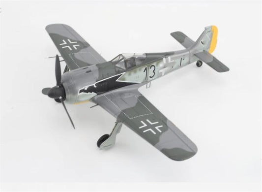 HOBBY MASTER FW 190A-3 Black 13 8/JG.2 Luftwaffe WWII 1:48 Airplane Pre-built Model