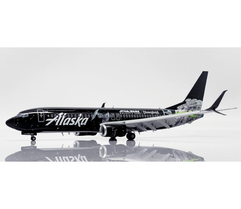JC Wings 1:200 Alaska Airlines B737-800 N538AS Flaps down DIECAST Model
