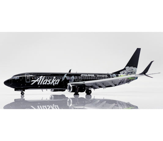 JC Wings 1:200 Alaska Airlines B737-800 N538AS Flaps down DIECAST Model