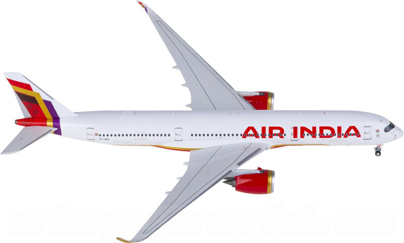 NG Models Air India Airbus A350-900 VT-JRA 1:400 Diecast Model view 1