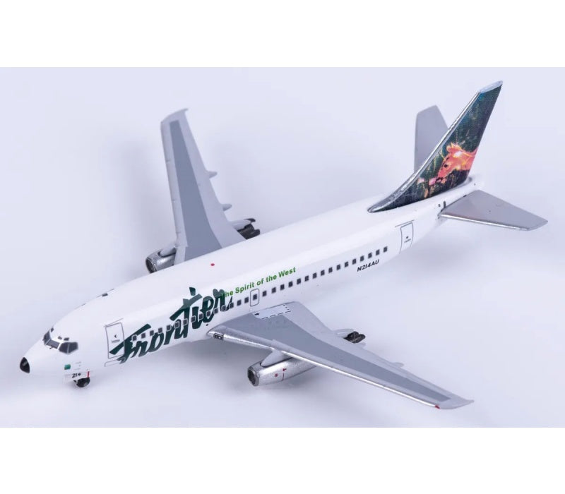 Aeroclassics 1:400 Frontier Airlines Boeing 737-200 N214AU  DIECAST Model