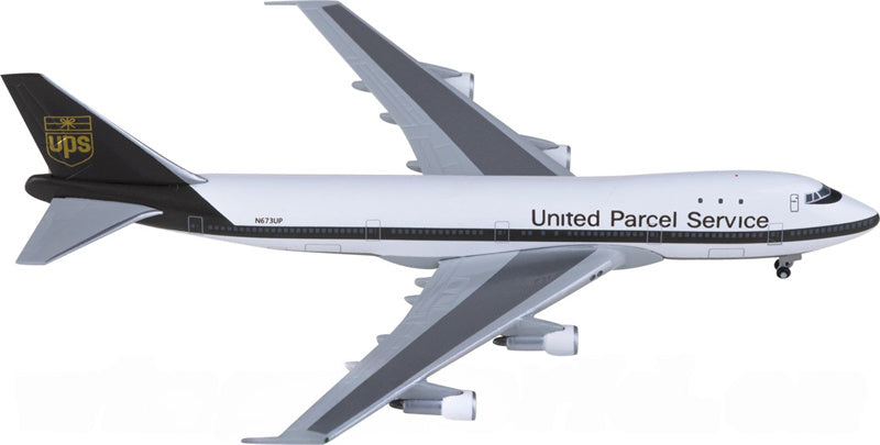 Herpa UPS Boeing 747-100F N673UP 1:500 Diecast Model view 2