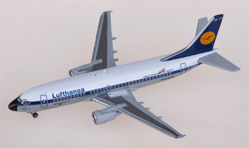 JC Wings Lufthansa Boeing 737-300 D-ABXD 1:400 Diecast Model view 1