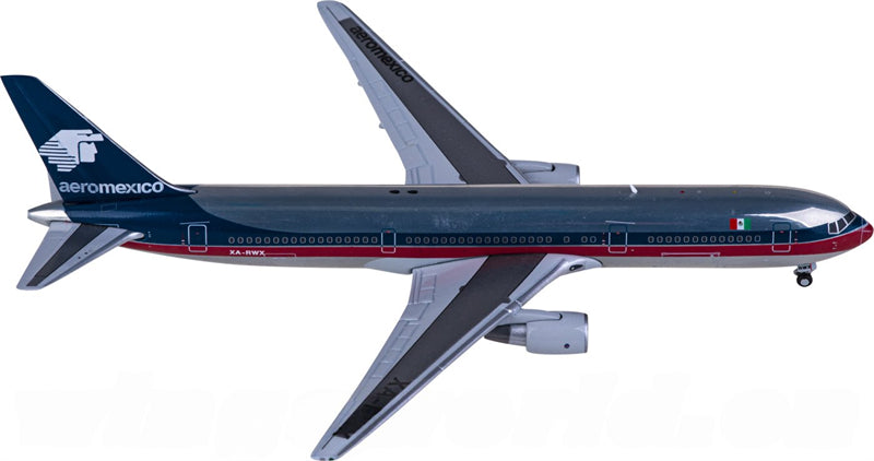 JC Wings Aeromexico Boeing 767-300 XA-RWX 1:400 Diecast Model view 2