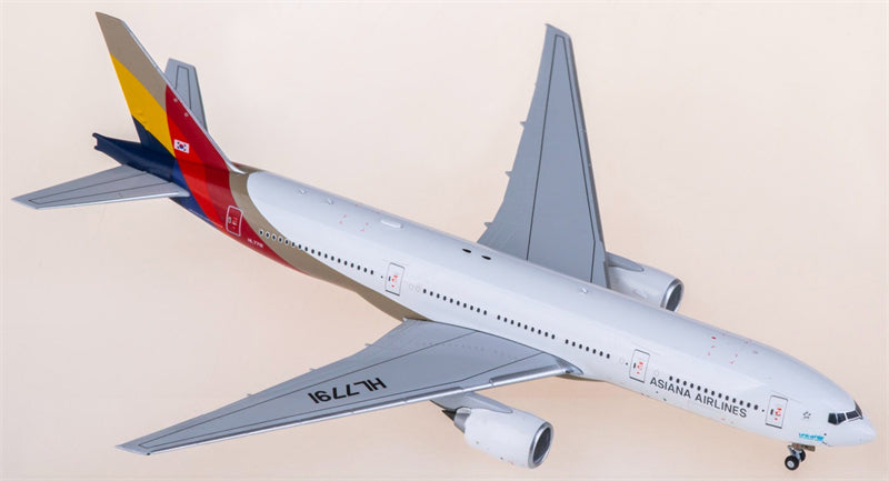 NG Models Asiana for Boeing 777-200ER HL7791 1:400 Airplane Pre-built  Airliner Model Display