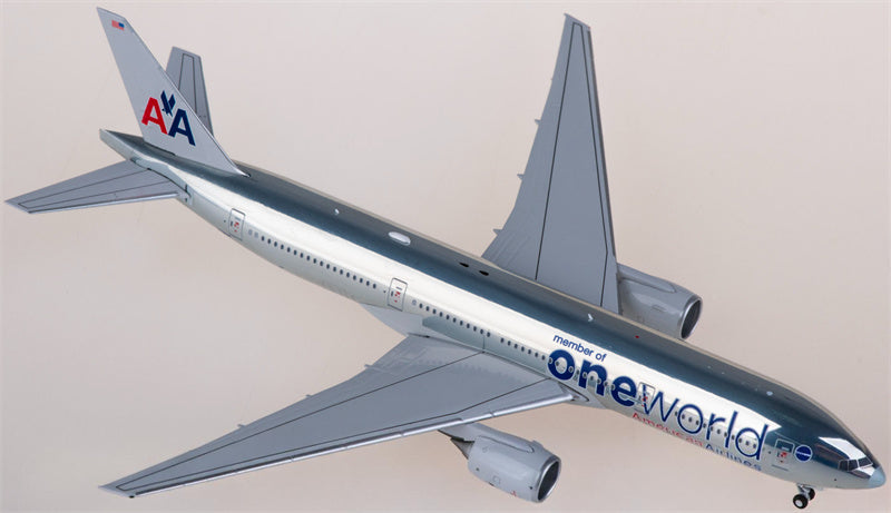 NG Models American Airlines Boeing 777-200ER N791AN member of oneworld 1:400 Diecast Model view 2