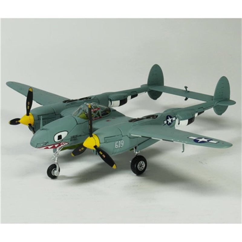 CORGI F-5E-2 Lightning 43-28619 ‘Rita/Ruth’USAAF 27th Photographic Reconnaissance Squadron 7th Photographic Group Eighth Air Force Mount Farm Airfield August 1944 1/72 Aircraft Pre-built Model