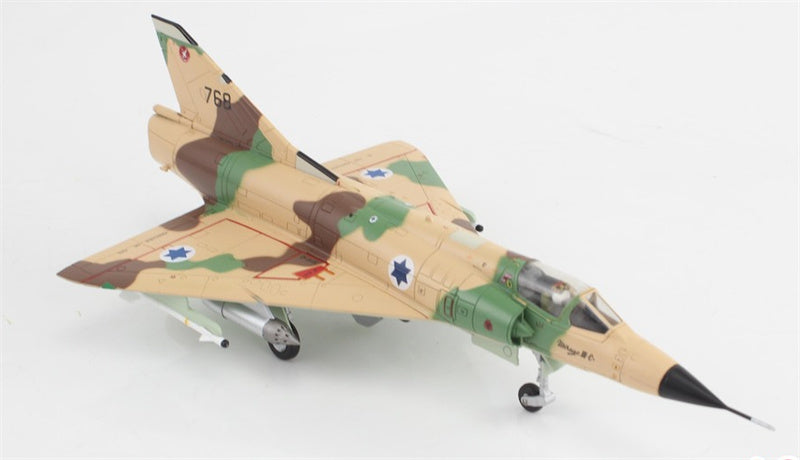 HOBBY MASTER Dassault Mirage IIICJ 768 Israeli Air Force The First Jet Squadron Ramat David AB Dec 1970 1:72 Aircraft Pre-built Model