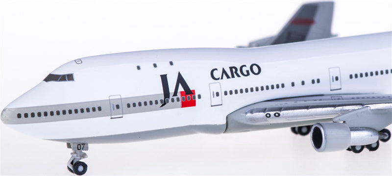 Hogan Japan Airlines Cargo Boeing 747-100SF JA8107 1:500 ABS Model view 4