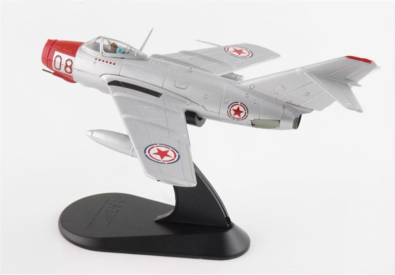 HOBBY MASTER CPVAF MiG-15bis 1st SQN 1:72 Model 1950S Sun Shenglu Red 08