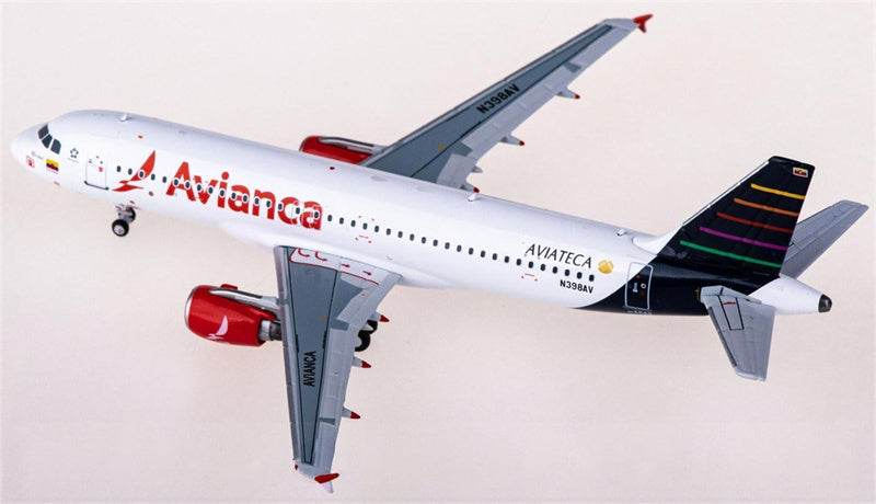 NG Models Avianca Airbus A320 N398AV 1:400 Diecast Model view 2