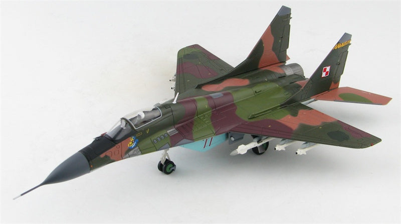 HOBBY MASTER MIG29A Fulcrum No.77 1st Fighter Aviation Regiment Polish Air ce 1996 1:72 Aircraft Pre-built Model