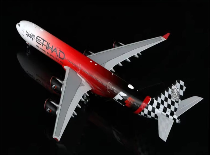 SQ Wings Etihad Airways Airbus A340-600 A6-EHJ 2014 1:200 Aircraft Model