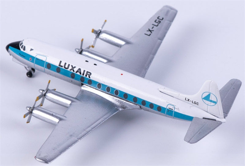AeroClassics Luxair Vickers Viscount 800 LX-LGC 1:400 Diecast Model view 2