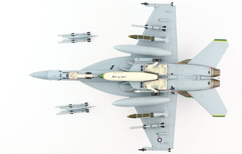 Hobby Master F/A-18E Super Hornet 400/166959 VFA-25 Fist of the Fleet 1:72 Airplane Pre-built Model
