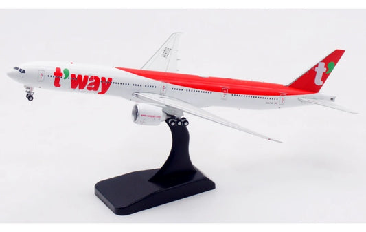 Aviation 1:400 T'way Air B777-300ER HL8706  DIECAST Model