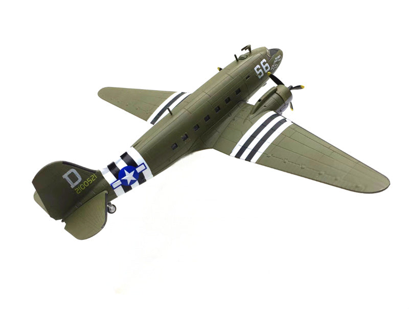 FLOZ Douglas C-47 Air Train Transport Aircraft D 1:100 Aircraft Pre-built Model