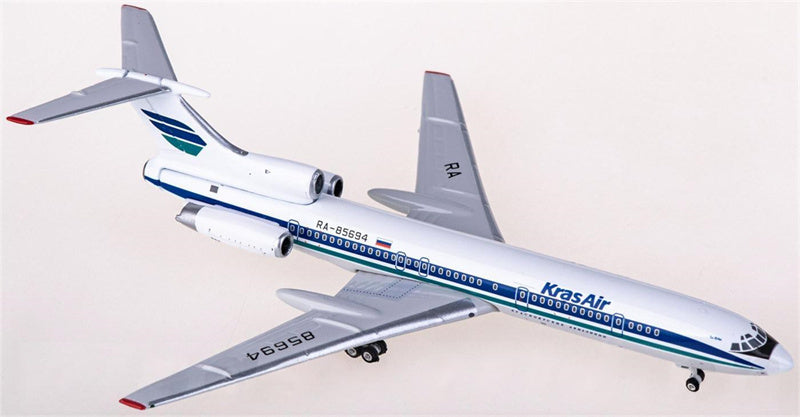 Phoenix Kras Air Tupolev Tu-154M RA-85694 1:400 Airplan Diecast Model view 4