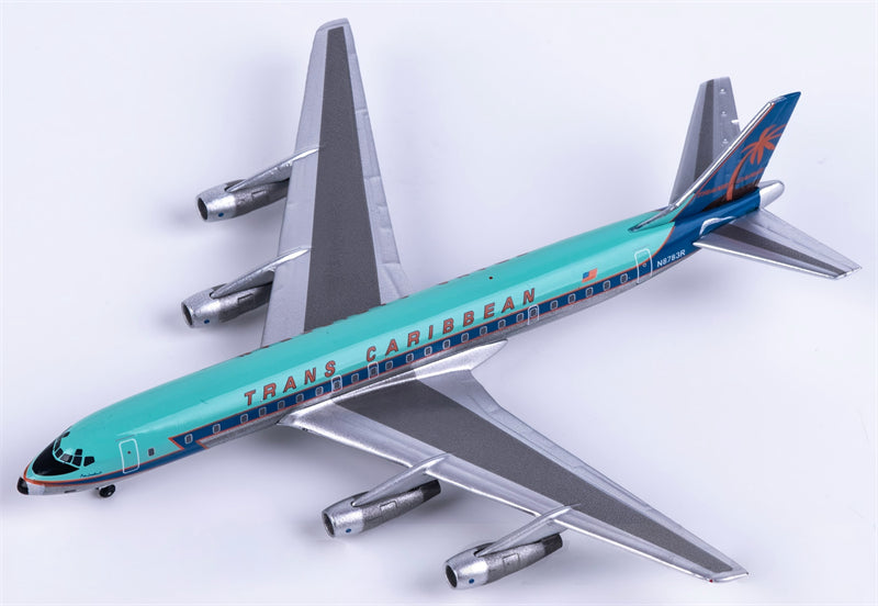 Aeroclassics 1:400 Trans Caribbean McDonnell Douglas DC-8-55 N8783R  DIECAST Model