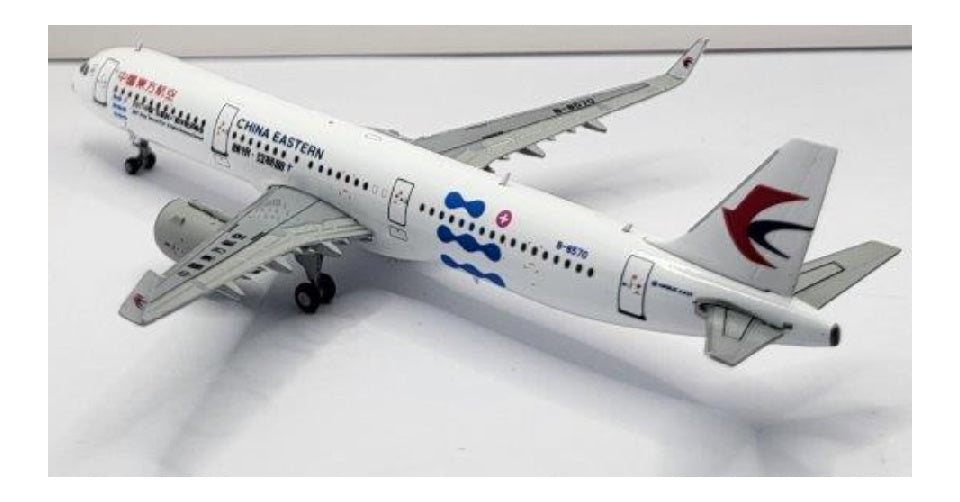 JC Wings 1:400 China Eastern Airlines Airbus A321 B-8570  DIECAST Model