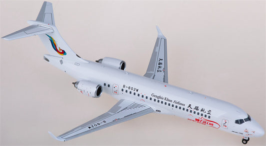 NG Models Genghis Khan Airlines COMAC ARJ21-700 B-602W 1:200 Diecast Model view 1