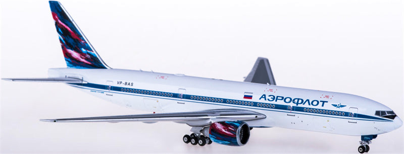 Phoenix Aeroflot Boeing 777-200ER VP-BAS 1:400 Diecast Model view 4