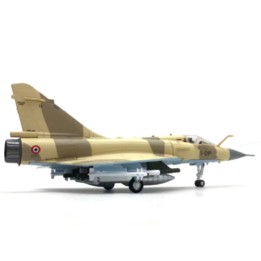 FLOZ French Mirage 2000 fighter jet 1:100 Aircraft Pre-built Model
