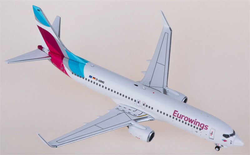AeroPolaris Eurowings Boeing 737-800 D-ABMQ 1:400 Diecast Model view 3