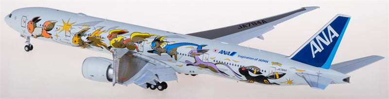 JC Wings ANA Boeing 777-300ER JA784A Flaps down 1:200 Aircraft Pre-built  Airliner Model Display
