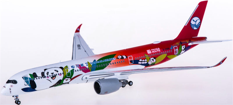 JC Wings Sichuan Airlines Airbus A350-900XWB B-306N 1:400 Diecast Model view 3